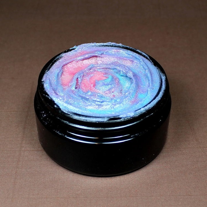 Unicorn Body Butter Made at Home