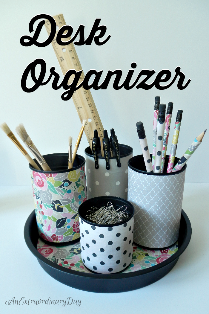 Upcycled DIY Organisers