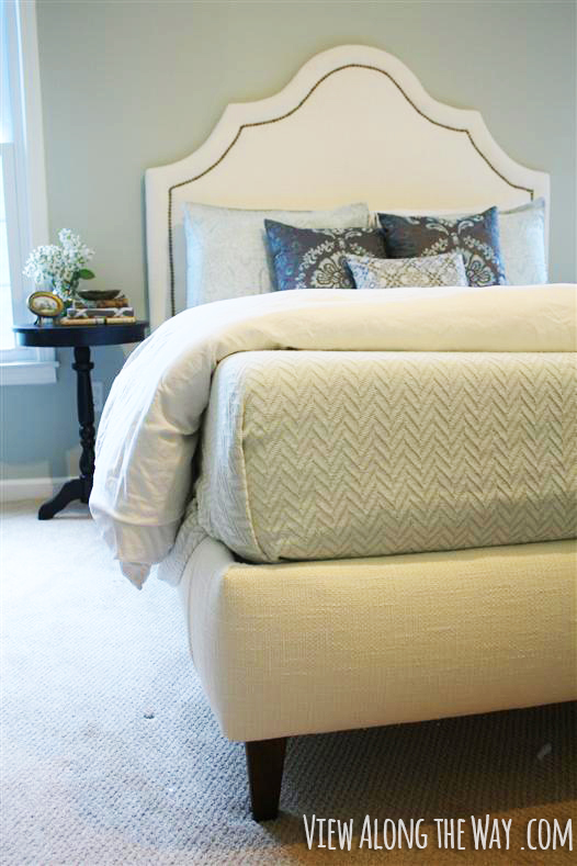Upholstered DIY Bed Frame