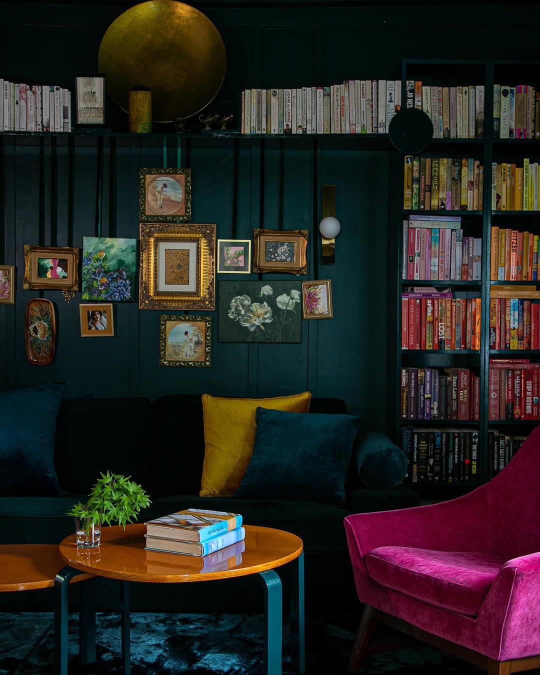 Velvet Rainbow Wall
