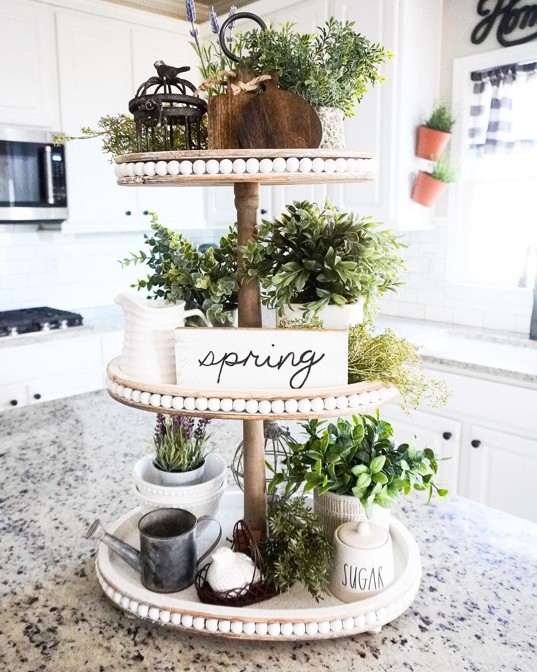 Verdant Spring Tiered Display