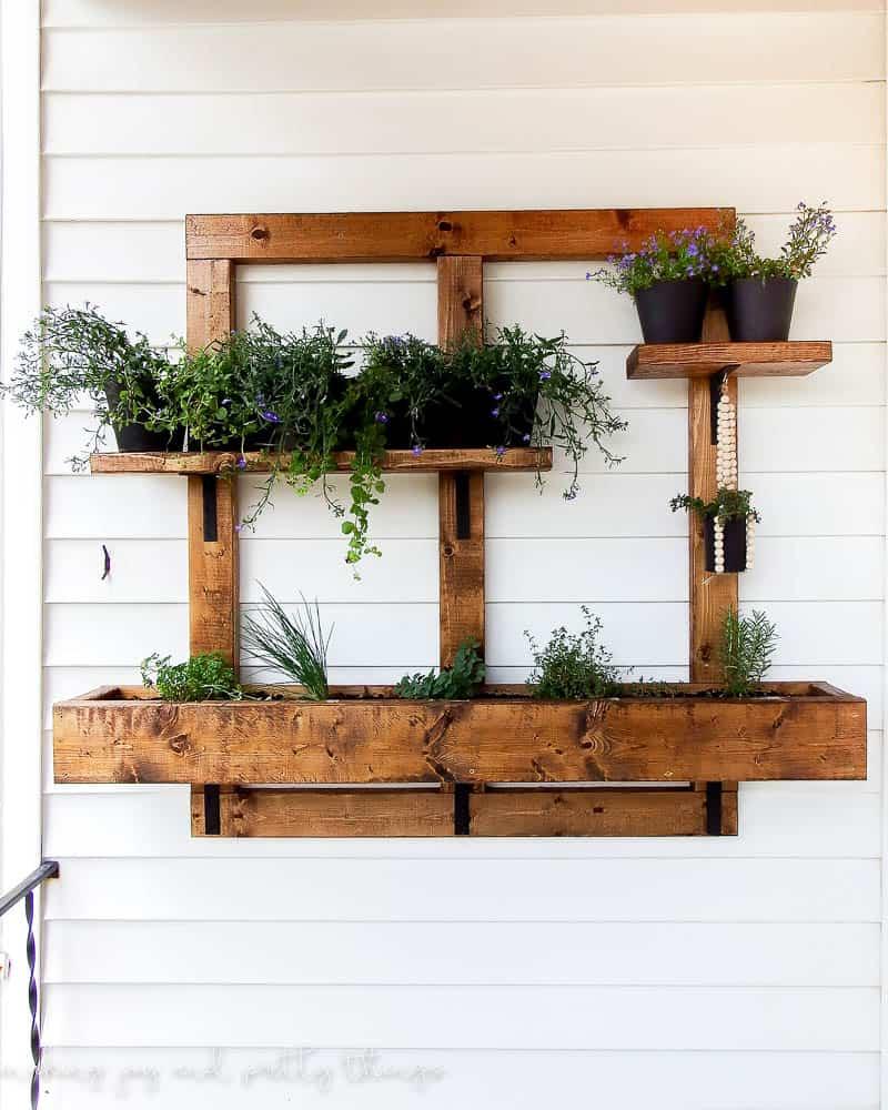 Vertical Balcony Planter