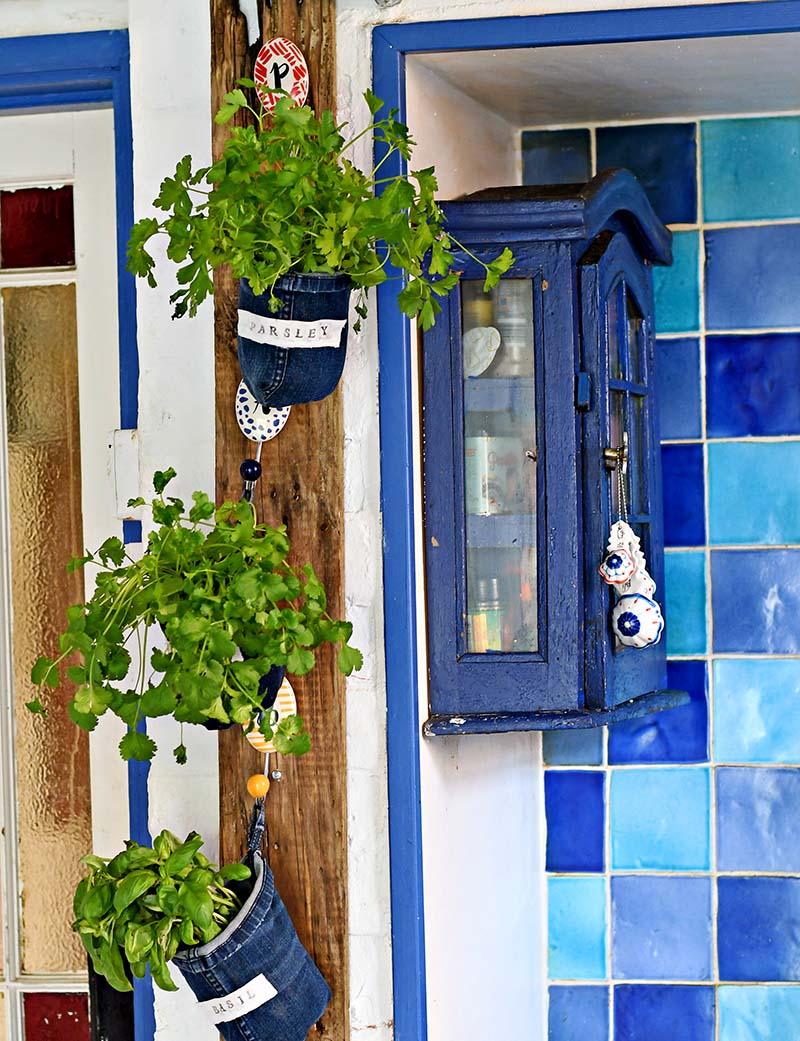 Vertical Indoor Herb Garden