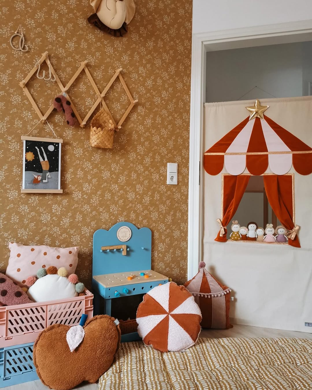 Vintage Charm With A Circus Flair