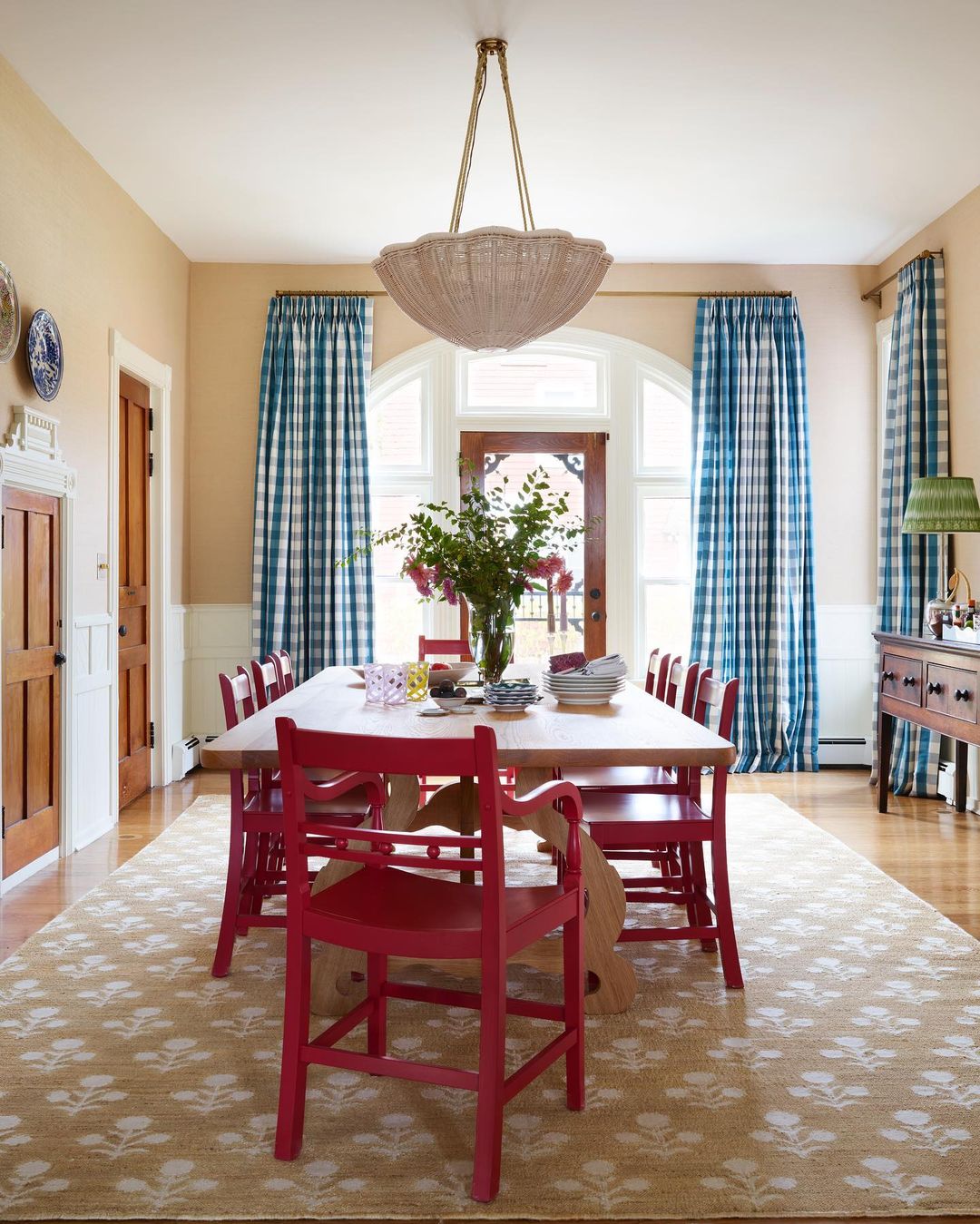Vintage Eclectic Dining Setting