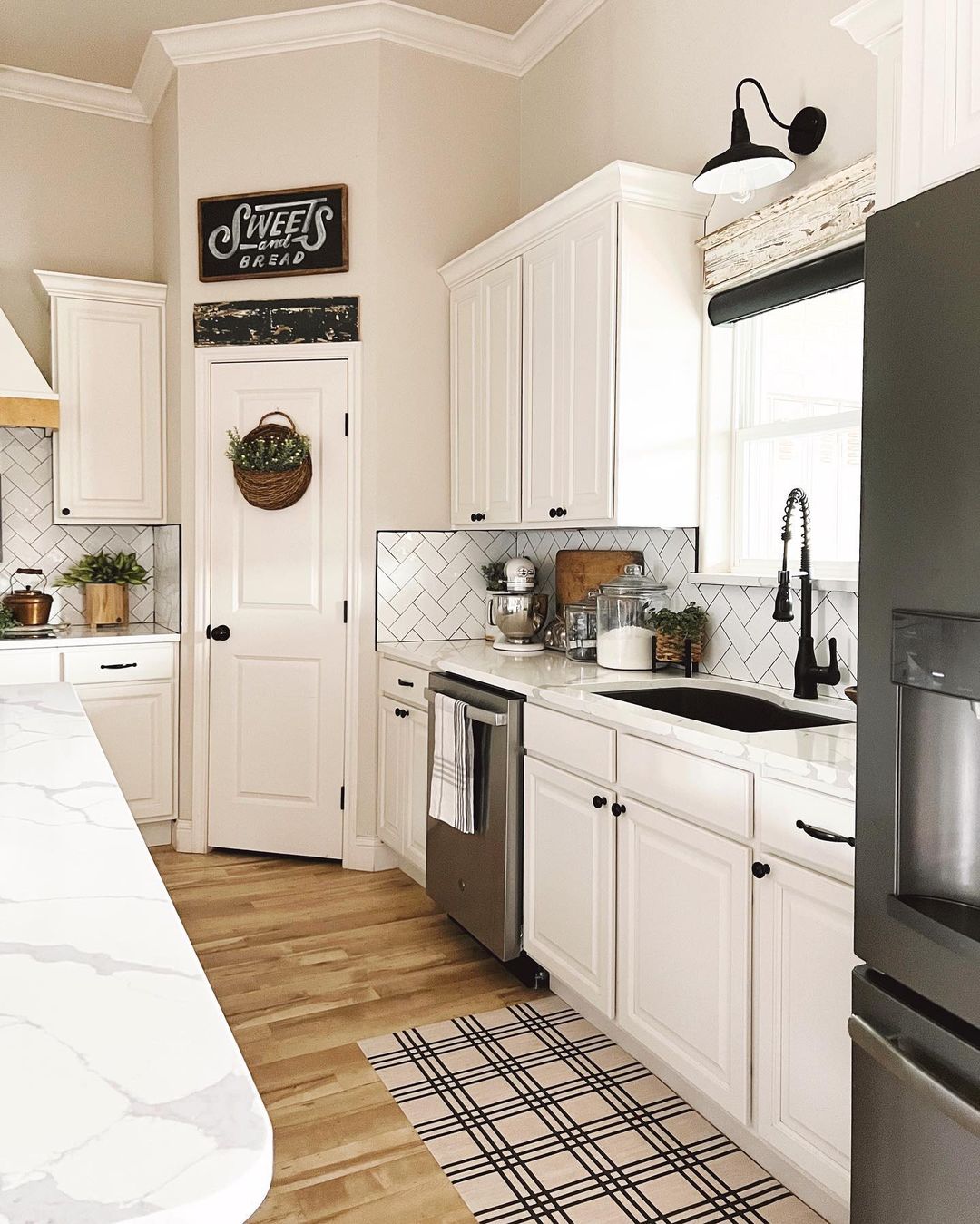 Vintage Trim for Kitchen Windows