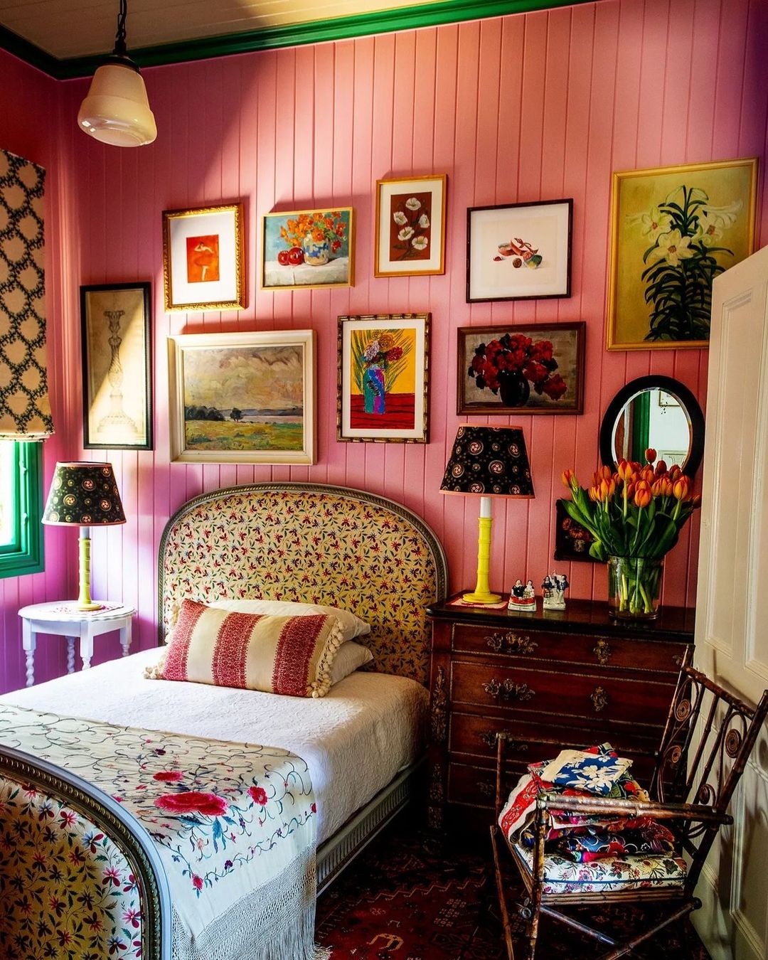 Vintage Vibrance with a Girly Twist