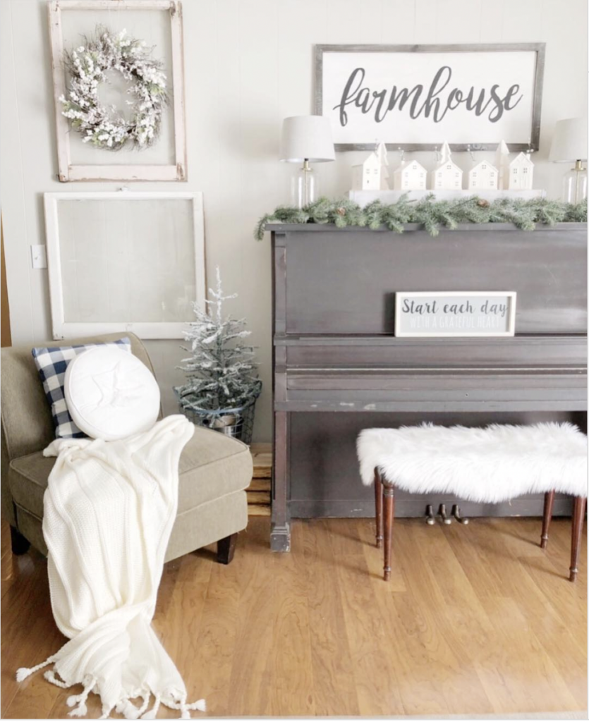 Wall Decor with Window Frames