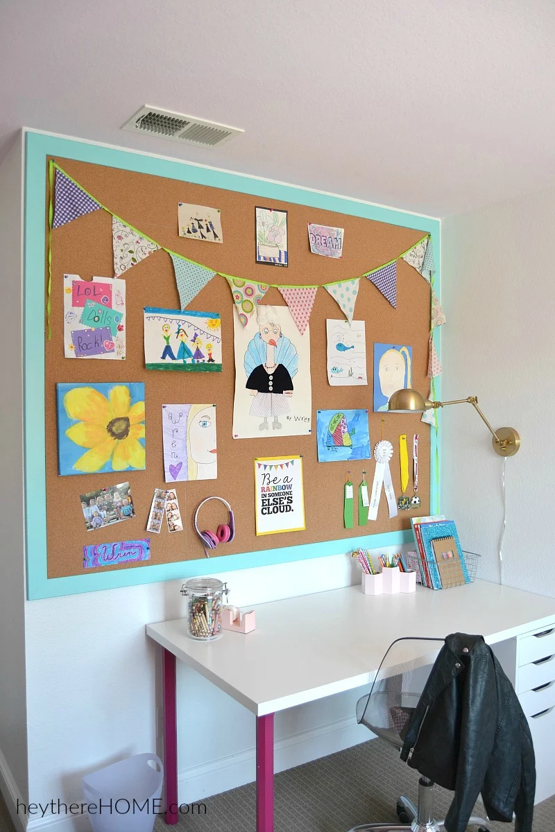 Wall-Sized Corkboard
