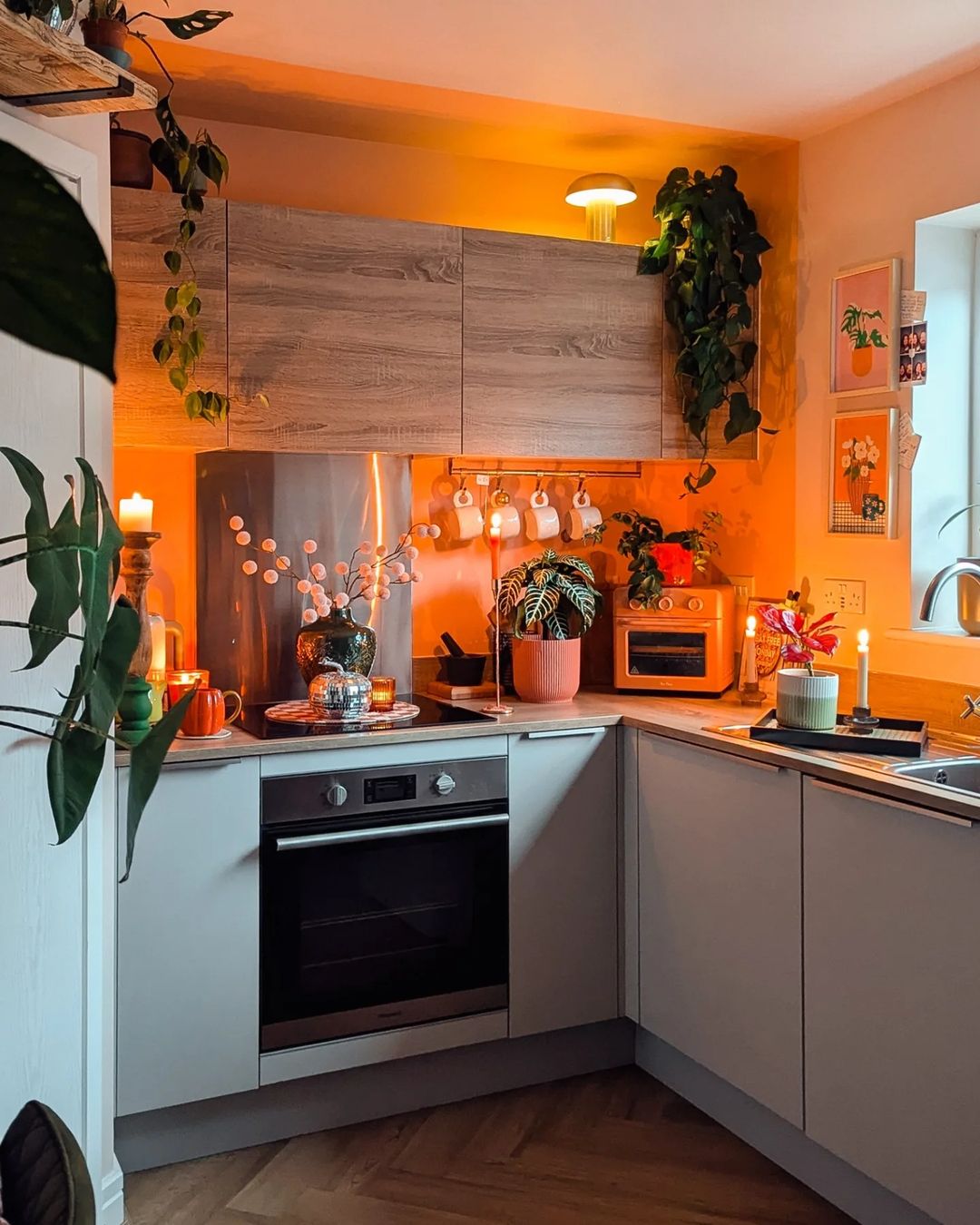 Cozy Glow With Warm, Moody Lighting
