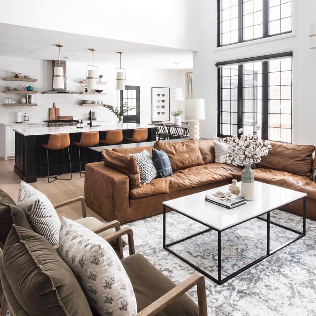Warm Tones in an Open Space