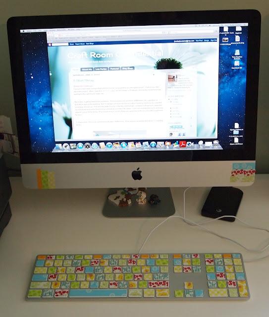 Washi Tape Keyboard Customization