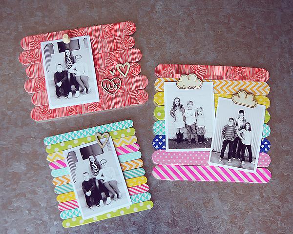 Washi Tape Photo Frame