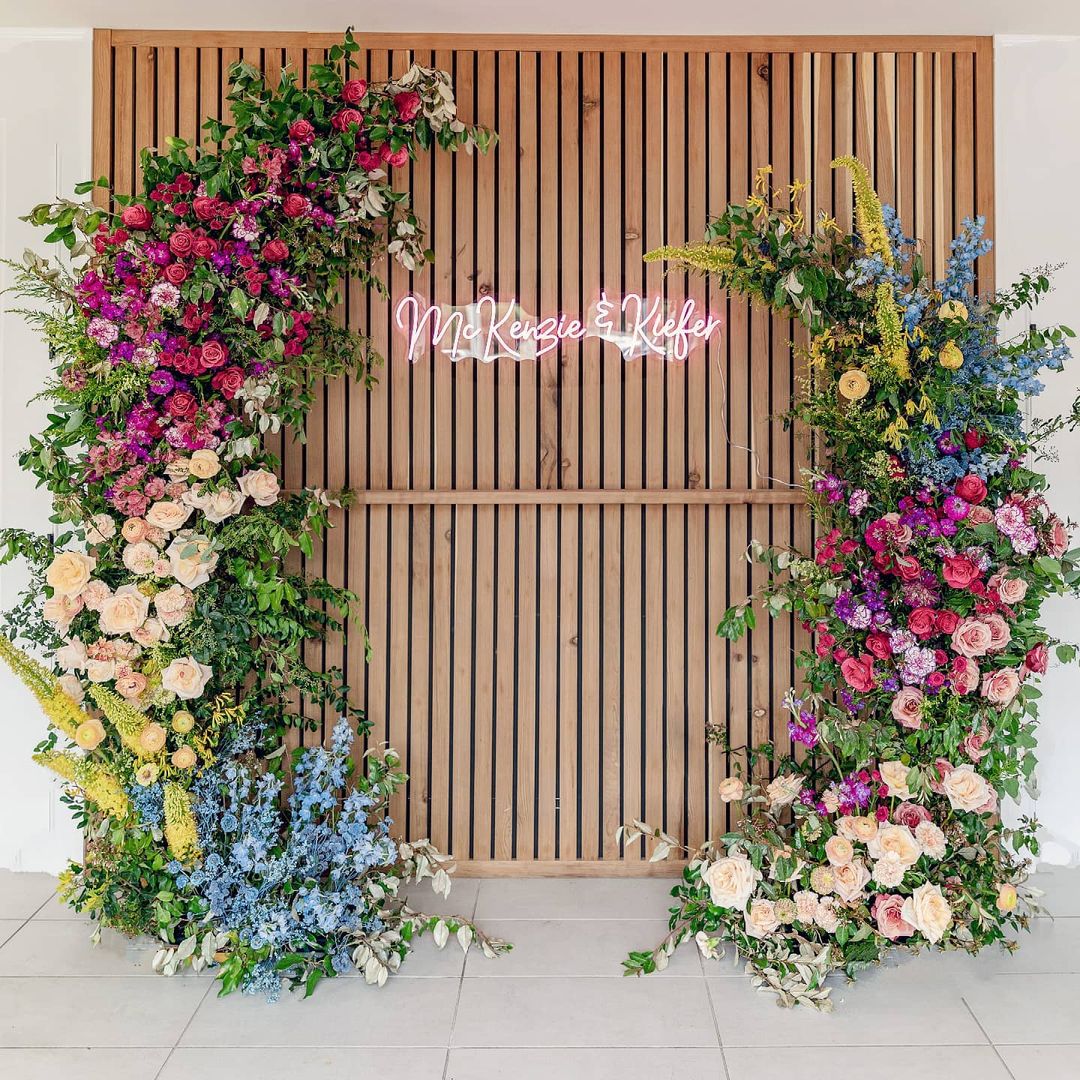 Wedding Ceremony Floral Arrangement