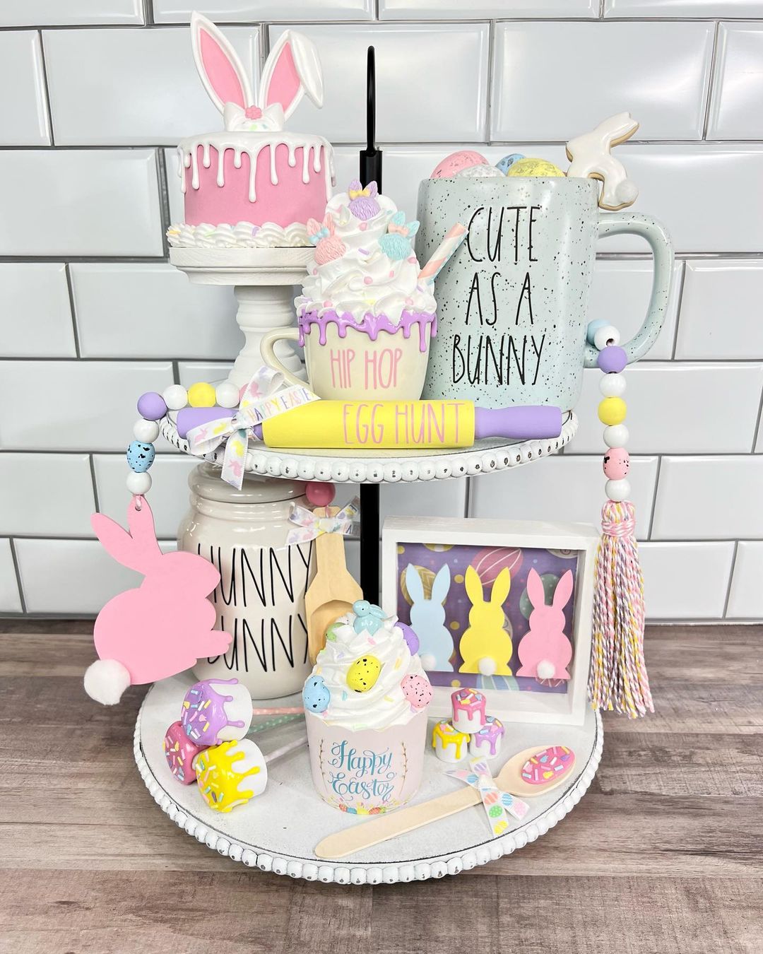 Whimsical Easter Display
