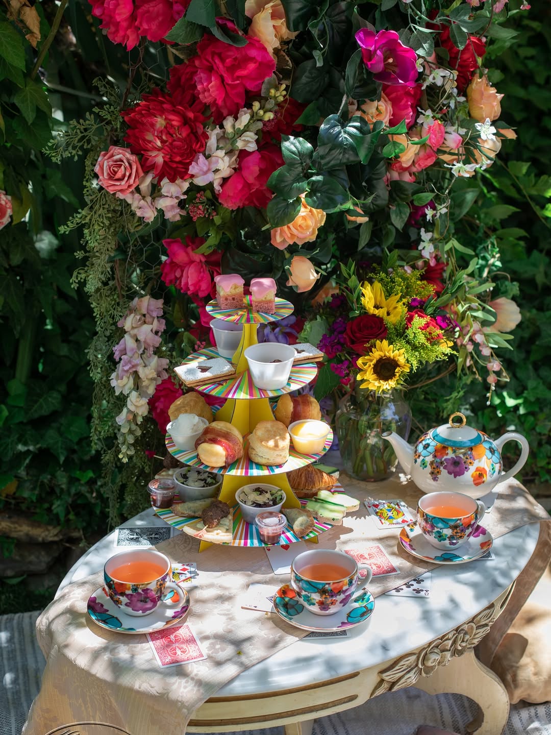 Whimsical Garden Tea Party