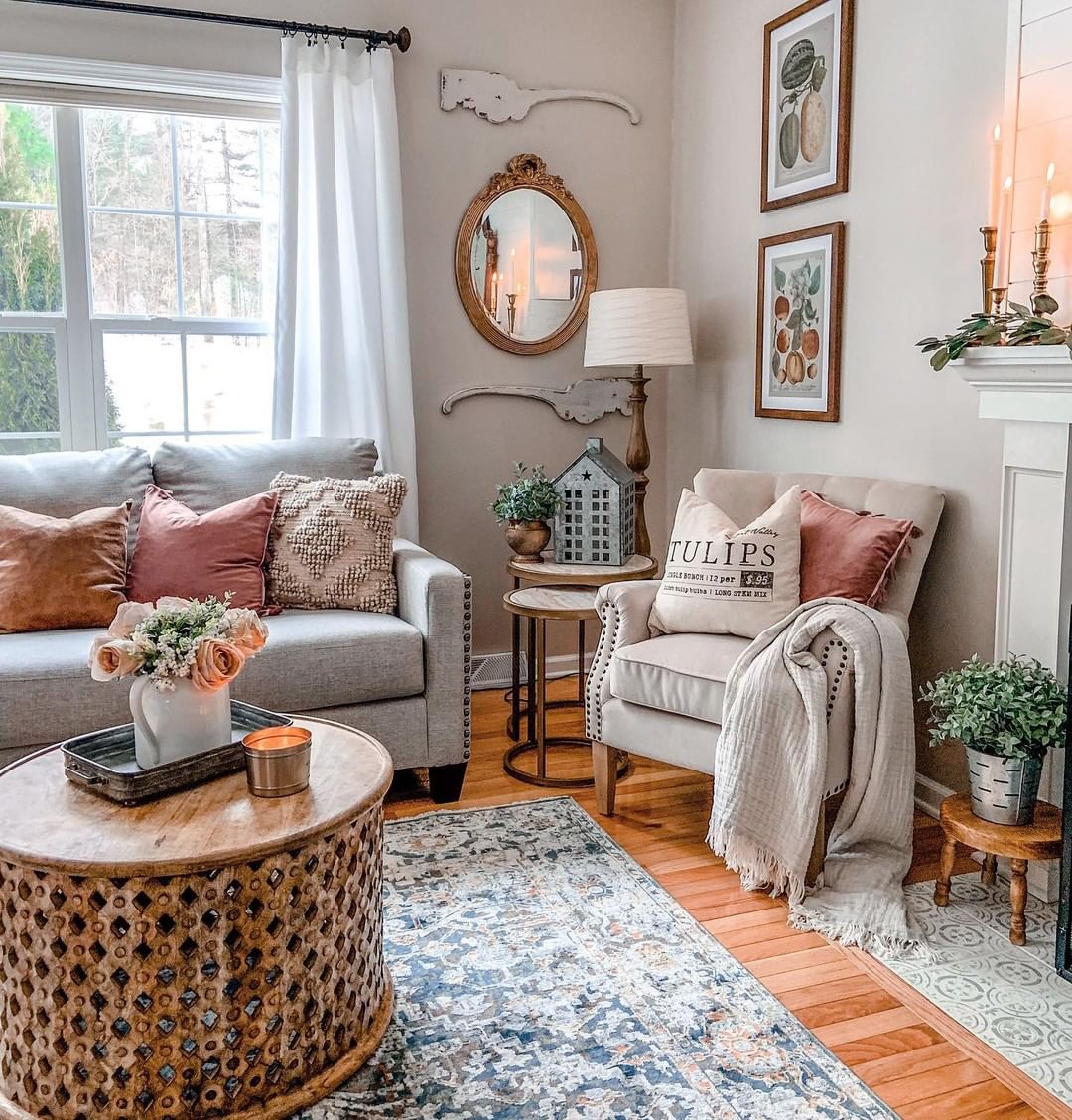 Whimsical Vintage Botanical Decor