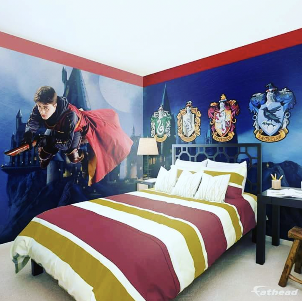 White and Black Harry Potter Bedding