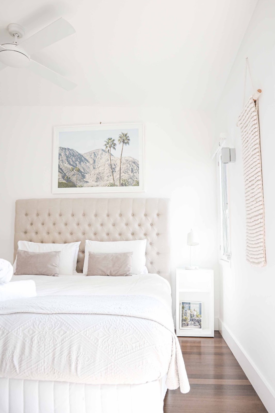 An All-White Bedroom