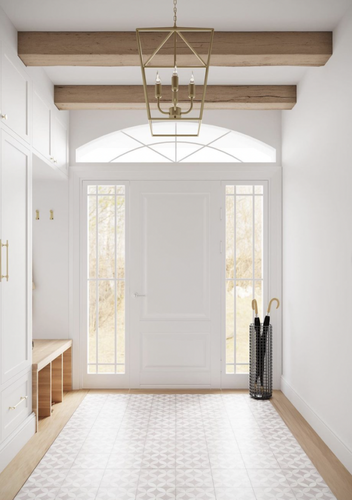 White Trim Board For White Walls