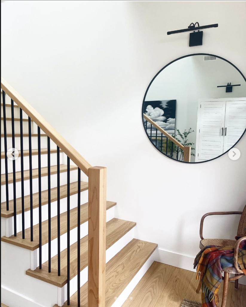 White Wood Staircase