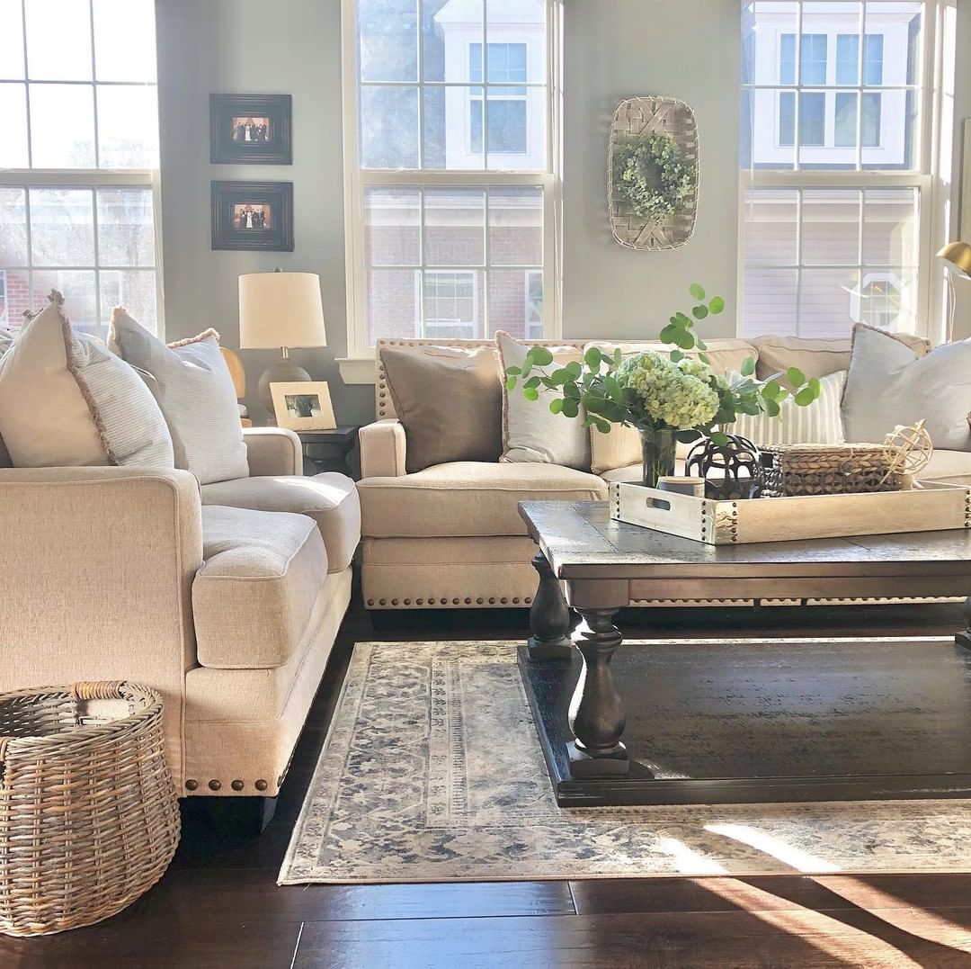 Wicker and Wood Decor