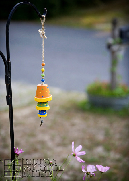 Windchimes from Terracotta Clay Pots