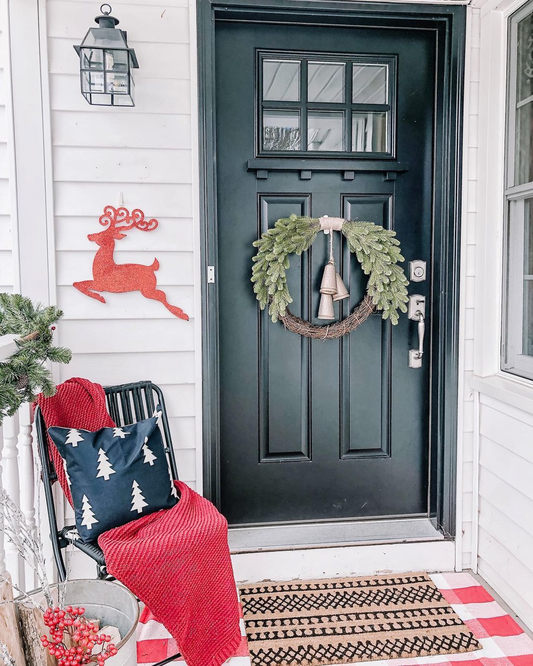 19. Whimsical Winter Welcome