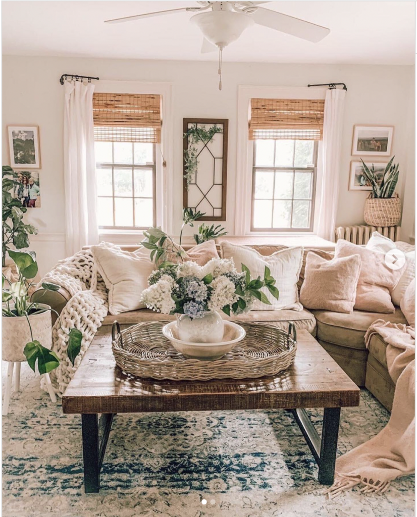 Wood Window Decor for the Living Room